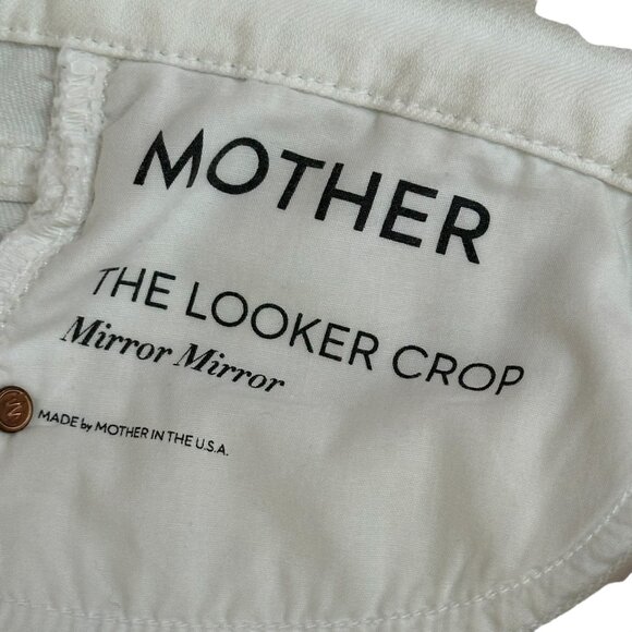 MOTHER The Looker Crop, Mirror Mirror, Size 27 - Picture 7 of 9